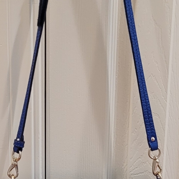 Kate Spade Grove Court Cora Vibrant Blue Crossbody Bag With FREE BAG CHARM - Picture 6 of 7